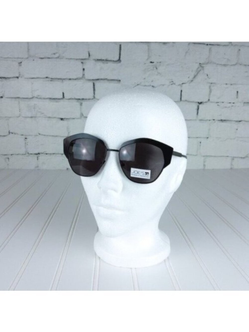 Joe's Jeans Black Cat Eye Sunglasses